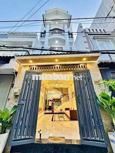 bán nhà hẻm xe hơi,56 m2 xây 4 tầng chỉ 7 tỷ,Phạm Văn Chiêu,Gò Vấp