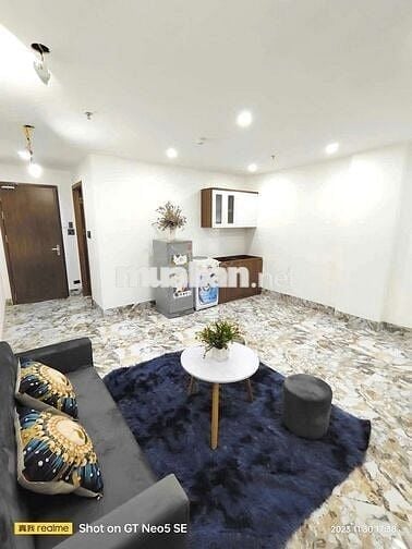 Siêu phẩm CCMN 2n1k 60m2 Full nội thất. Máy giặt riêng tại Chùa Quỳnh