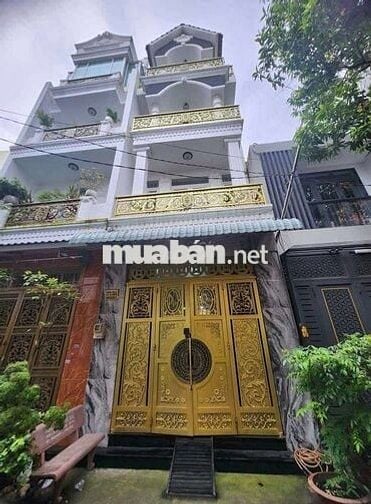 Nhà đường GÒ XOÀI [4x16, 3 lầu, 5pn, 6toilet] 17tr/tháng