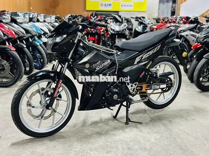 XE MÁYTHANH TÙNG_SATRIA 150FI ĐEN MÁY ZIN XE ĐẸP