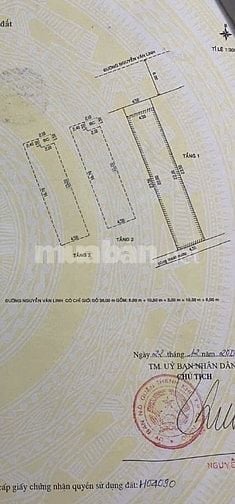 💰💰 Quá rẻ. 24 tỷ nhà 3 tầng mặt tiền Nguyễn Văn Linh. Vị trí rất đẹp