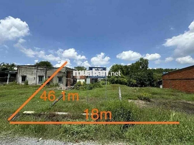 Ngân hàng Thanh Lý đất tại Tân Phú, Đức Hòa, Long An. DT: 642m2