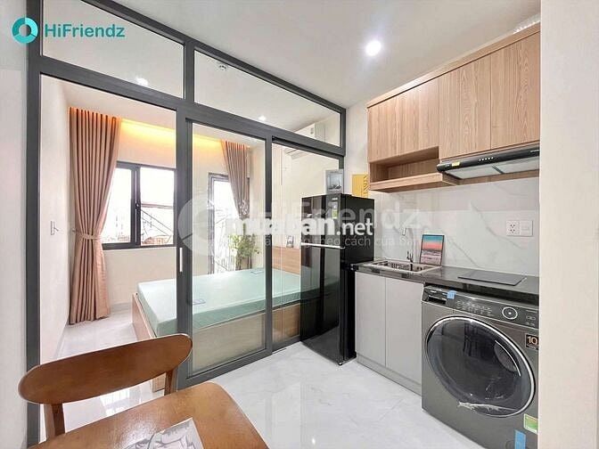 Studio mới xây full nội thất xịn gần lotte mart