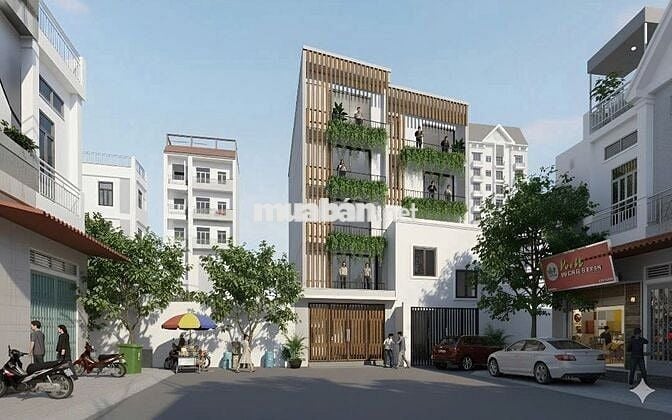 Cho thuê nhà Võ Văn Ngân, Linh Chiểu, Thủ Đức 8x15m T+4L +25p - 110