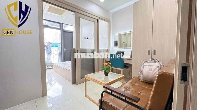 CHDV 1PN BALCONY FULL NỘI THẤT CAO CẤP VIEW THÀNH PHỐ TRẦN HƯNG ĐẠO Q1