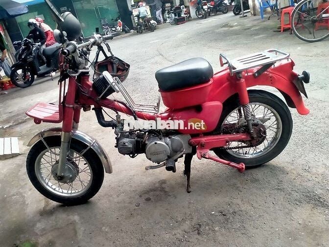 Honda MD 90, sườn mới làm đồng.