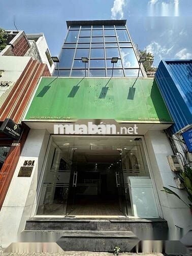 CHO THUÊ TÒA NHÀ MẶT TIỀN HẺM LỚN – BA THÁNG HAI, Q10 CÓ TM, SD 1050M2