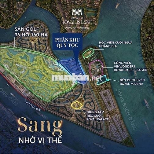 chính chủ cần bán biệt thự song lập Vinhomes Royal Island, Hải Phòng