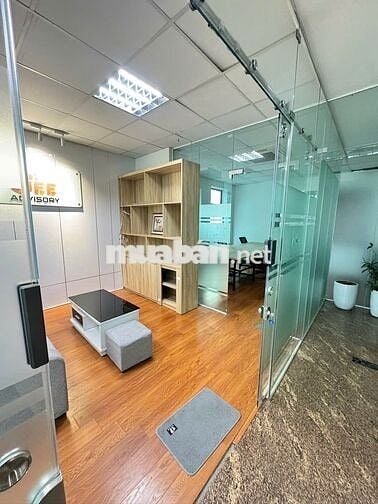 Cho Thuê VP Full Nội Thất 100m2 - 27 Tr/Tháng phố Trung Kính, Cầu Giấy