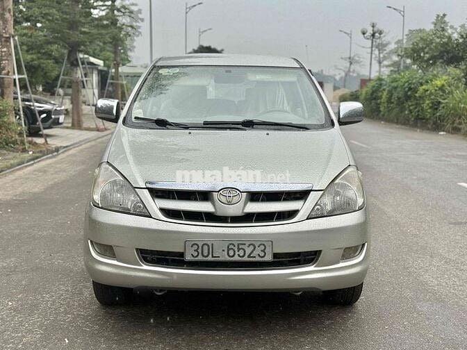 Toyota Innova 2008 G nguyên bản toàn bộ
