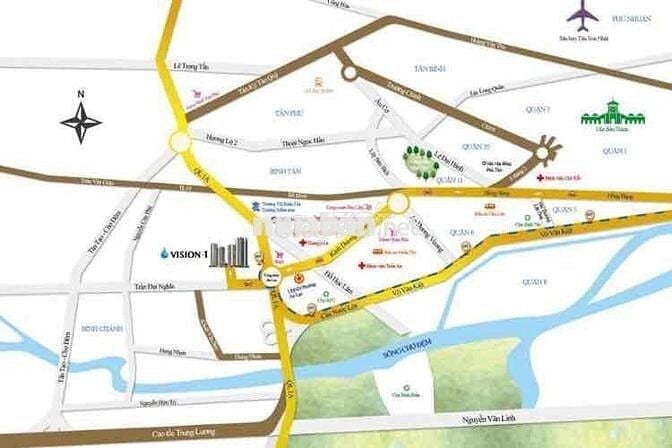 🏠 CHÍNH CHỦ CHO THUÊ – CĂN 1PN VISION BÌNH TÂN - GẦN AEON MALL