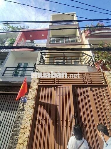 CHO THUÊ NHÀ MẶT TIỀN ĐƯỜNG HIỀN VƯƠNG, DT 4X18 TRỆT 3 LẦU