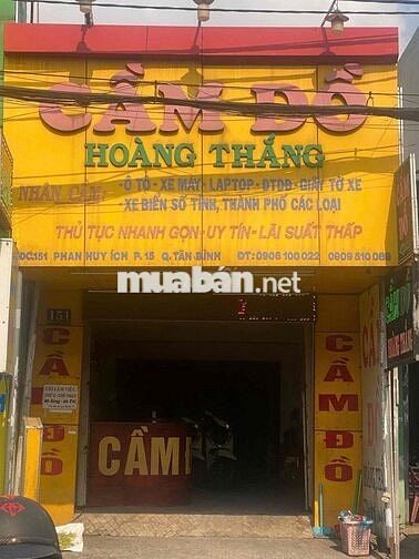 CHO THUÊ NHÀ MẶT TIỀN PHAN HUY ÍCH NGUYÊN CĂN CHÍNH CHỦ