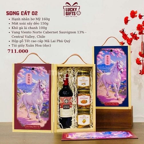 Hộp Quà Tết 2026 Đẳng Cấp – Giải Pháp Quà Tặng Cho Doanh Nghiệp