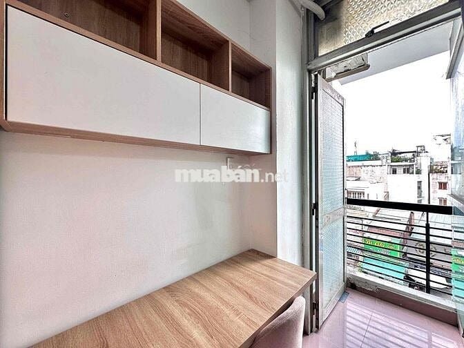 STUDIO BAN CÔNG LỚN NGAY CHỢ HOÀ HƯNG - KHU AN NINH CAO