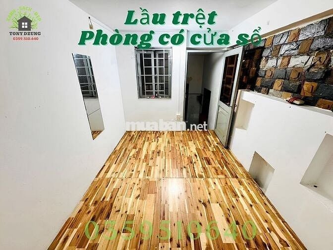 Phòng rẻ, cửa sổ, lầu trệt, gần lotter Nguyễn Văn Lượng, GV