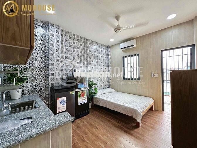 Căn Hộ Stu Ban Công 30m2 FullNT Cao Cấp Có Thang Máy Gần Chợ Bà Chiểu