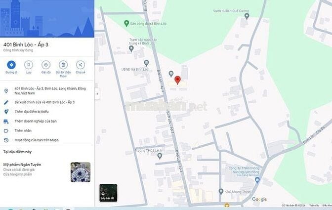 Chính chủ cần bán mảnh đất thổ cư