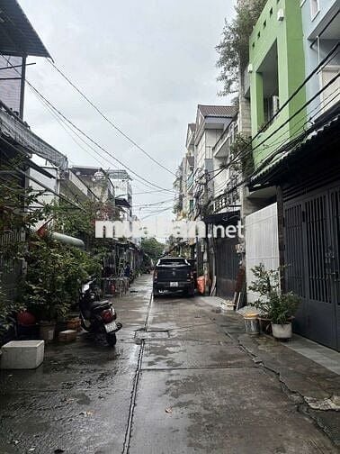 BÁN NHÀ CHỢ GÒ XOÀI - 64M2 NỞ HẬU - HẺM XE HƠI THÔNG - GIÁ - 5,85 TỶ