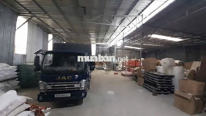 CHO THUÊ KHO XƯỞNG 400M2 PHƯỜNG TÂN ĐÔNG HIỆP ĐƯỜNG XE CÔNG