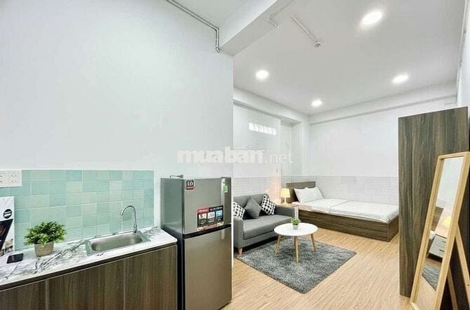 🍇CHO THUÊ CĂN HỘ NEW 30M² FULL NỘI THẤT GẦN VÒNG XOAY LÊ ĐẠI HÀNH