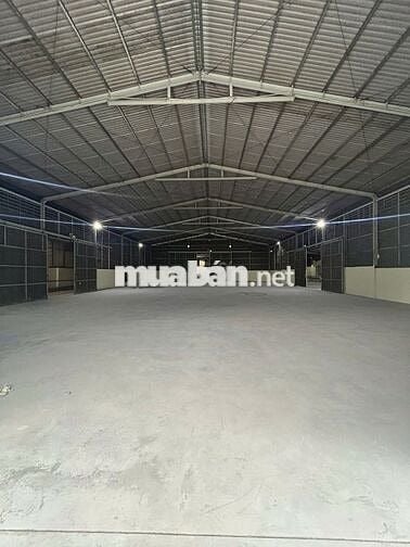 CHO THUÊ XƯỞNG 1500m2  MẶT TIỀN QUỐC LỘ 1A – TÂN KIÊN, BÌNH CHÁNH