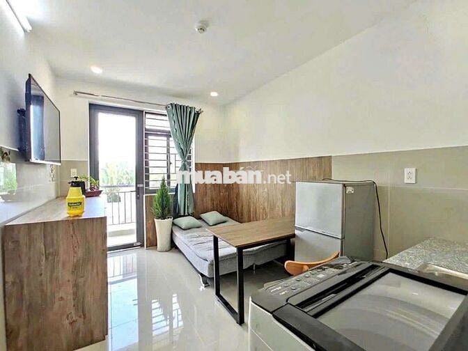 Studio ban công siêu hiếm | Tân Quy | Máy giặt riêng