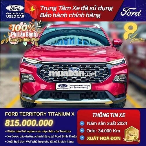 FORD TERRITORY TITANIUM X