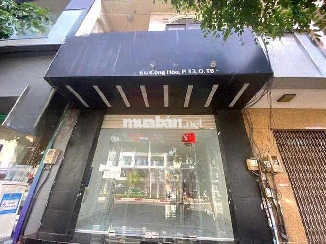 CHO THUÊ NHÀ MẶT TIỀN ĐƯỜNG CỘNG HÒA,TRỆT,LẦU( DT 5,2x11)