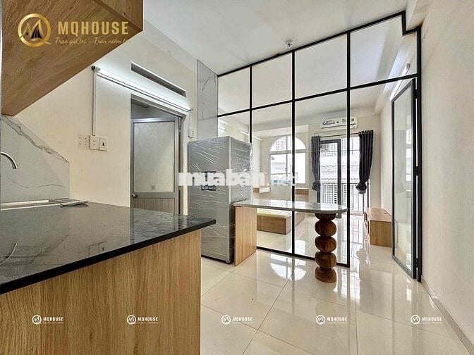 1PN ban công, máy giặt riêng, full NT, phòng rộng thoáng ngay Tân Sơn
