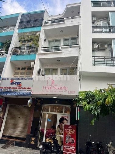 Cho thuê nhà Mt Hoa Sứ, P.2, Phú Nhuận DT 4x16m. Trệt 3L. Giá 32tr