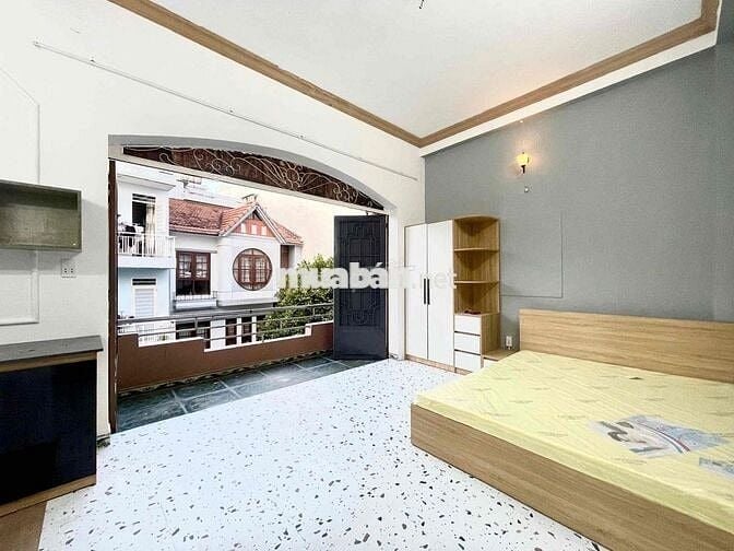 ‼️HÌNH THẬT GIÁ THẬT‼️STUDIO BAN CÔNG LỚN FULL NỘI THẤT ‼️