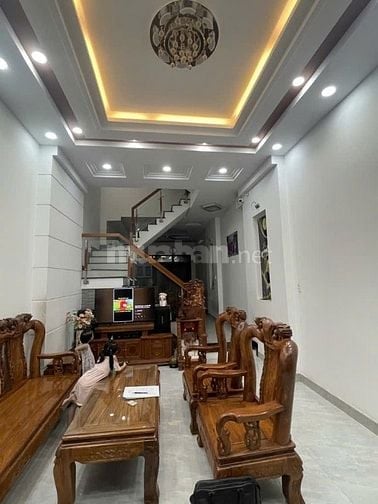 NHÀ trục Phan Huy Ích - Huỳnh Văn Nghệ 4x19m, 2 tầng HXH NHỈNH 7 T