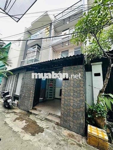 bán nhà hẻm xe hơi,65 m2 xây 3 tầng chỉ hơn 6 tỷ,Lê Văn Thọ,Gò Vấp