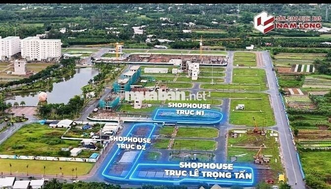 Nền góc thổ cư gần công viên Nam Long 2, Cái Răng, Cần Thơ