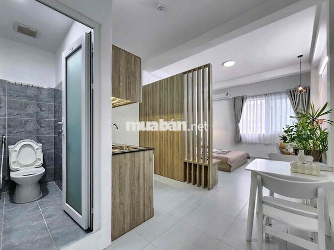 STUDIO CỬA SỔ TRỜI NGAY TRƯỜNG CHINH - FULL NỘI THẤT