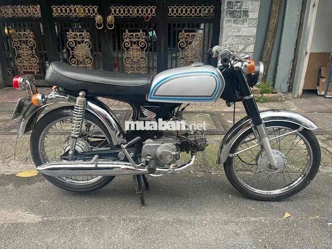 Honda 67 dang CD so CL 68 Bạc Đen