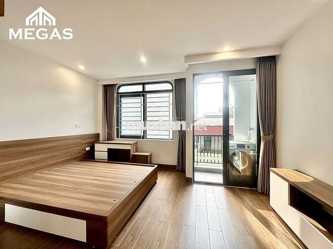 CHO THUÊ CĂN HỘ 1N1K 50M2 BAN CÔNG FULL ĐỒ NGAY VINCOM TRẦN DUY HƯNG