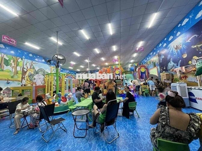 SANG KHU VUI CHƠI TRẺ EM HOẠT ĐỘNG ĐANG ĐÔNG KHÁCH , MB DT : 350 m2