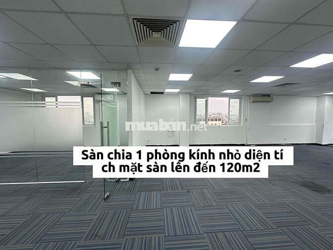 Nguyễn Du 120m2 giá chỉ 31triệu mặt tiền full kính có hầm để xe