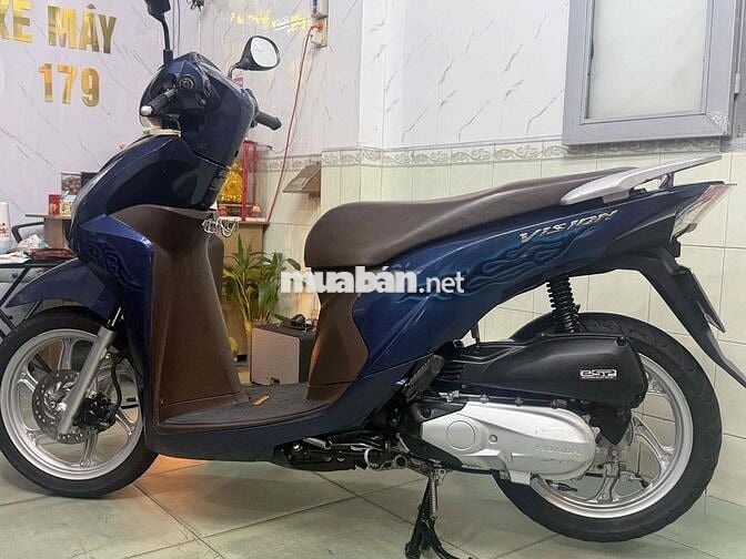 Honda Vision 2018 Xanh dương 3D