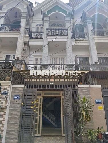 Cho thuê nhà tx 22 q12 giá 11tr 4p ngủ 4wc hẻm xe hơi