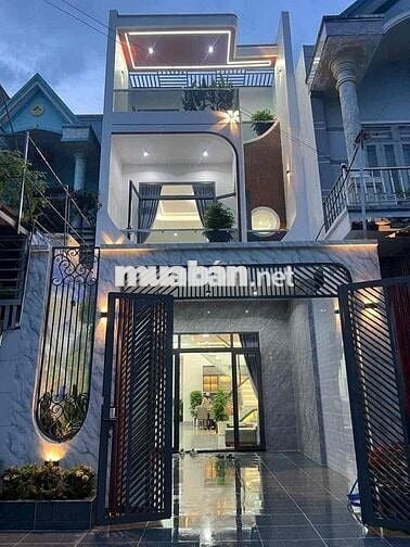 bán nhà khu dân cư vị hảo . sân ô tô . phòng ngủ dưới . ban công rộng