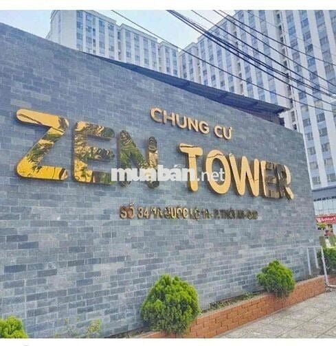 Căn Hộ Chung CƯ  Zentower q12  2PN / 2WC Sổ Riêng