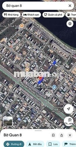 CHÍNH CHỦ CẦN BÁN ĐẤT BỜ QUAN 8 - NAM HOÀ XUÂN - ĐÀ NẴNG