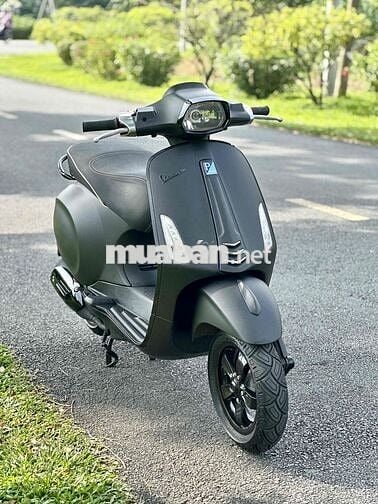 Piaggio Vespa 125cc 2015 Đen nhám Sposty Tuyệt Đẹp