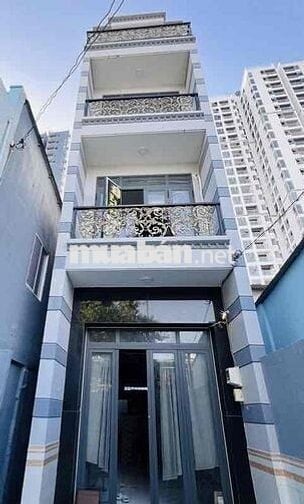 Nhà 4 tầng QUẬN 8 - Dt 69m2 (3,6x20m) - 5PN - ko Quy Hoạch -SHR H.Công