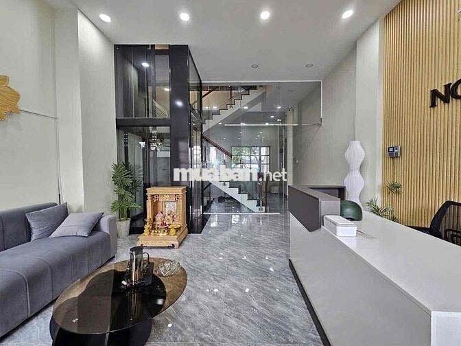 CHO THUÊ NGUYÊN SÀN TẦNG TRỆT VÀ LẦU 1 Nhà mới có thang máy