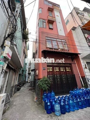 Lê Văn Sỹ Q3 cho thuê nhà 5 lầu 2 mặt tiền hẻm