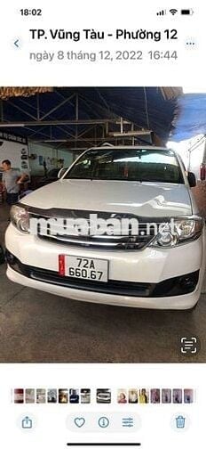 Toyota Fortuner 2013 Trắng 89825 km